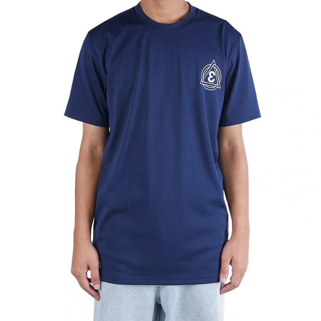 Preduce OG Triangle Ligi Mesh T-Shirt Navy