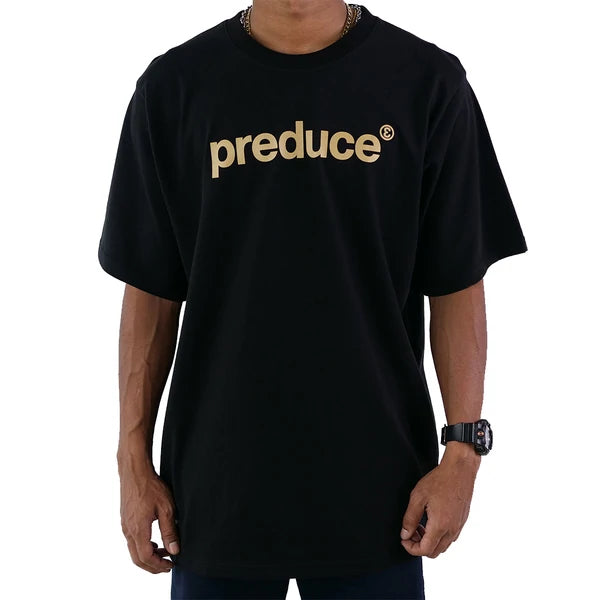Preduce Logo T-Shirt Black/Sand