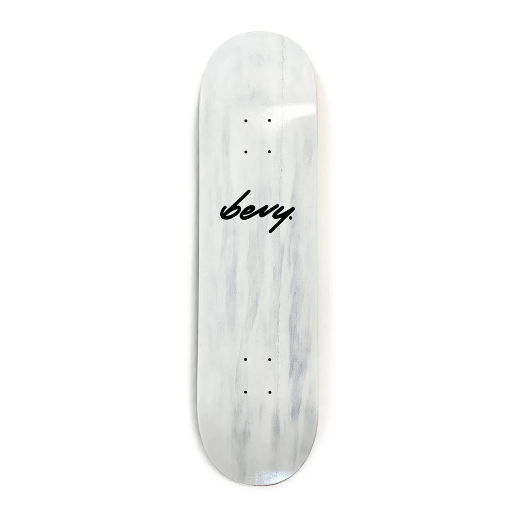 BEVY - Marble Wood - Skateboard deck 8"