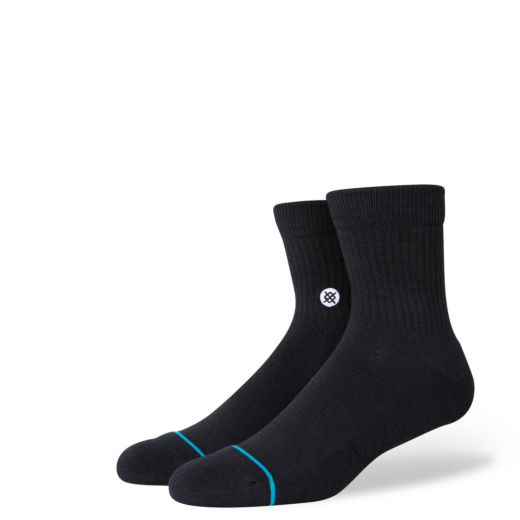 STANCE Socks - Icon Quarter - Black