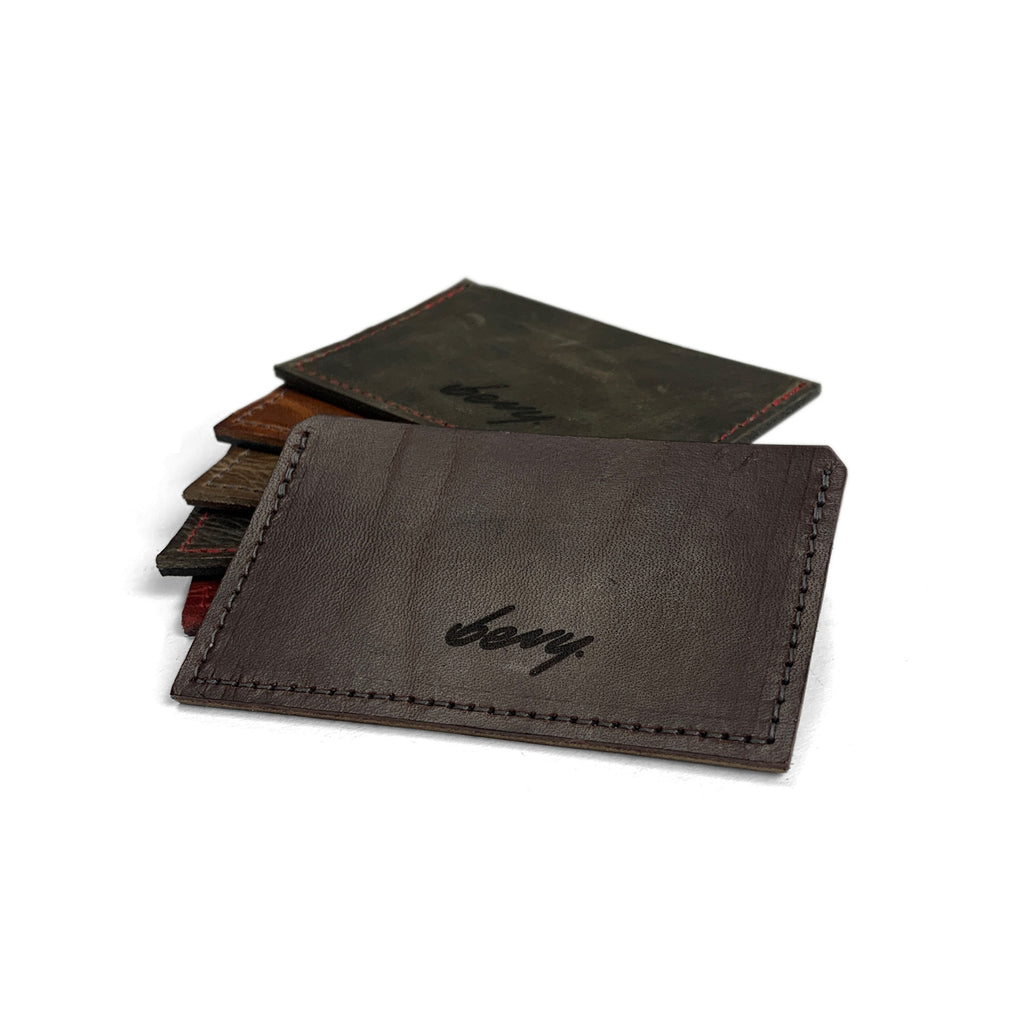 BEVY x Varsity Brown - Card Wallet